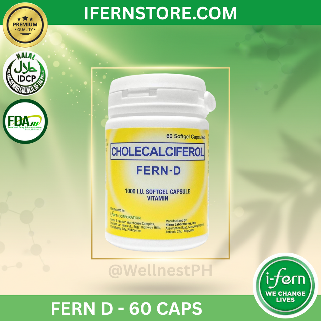 FERN-D Vitamin D3 | Boost Immunity & Bone Strength Naturally