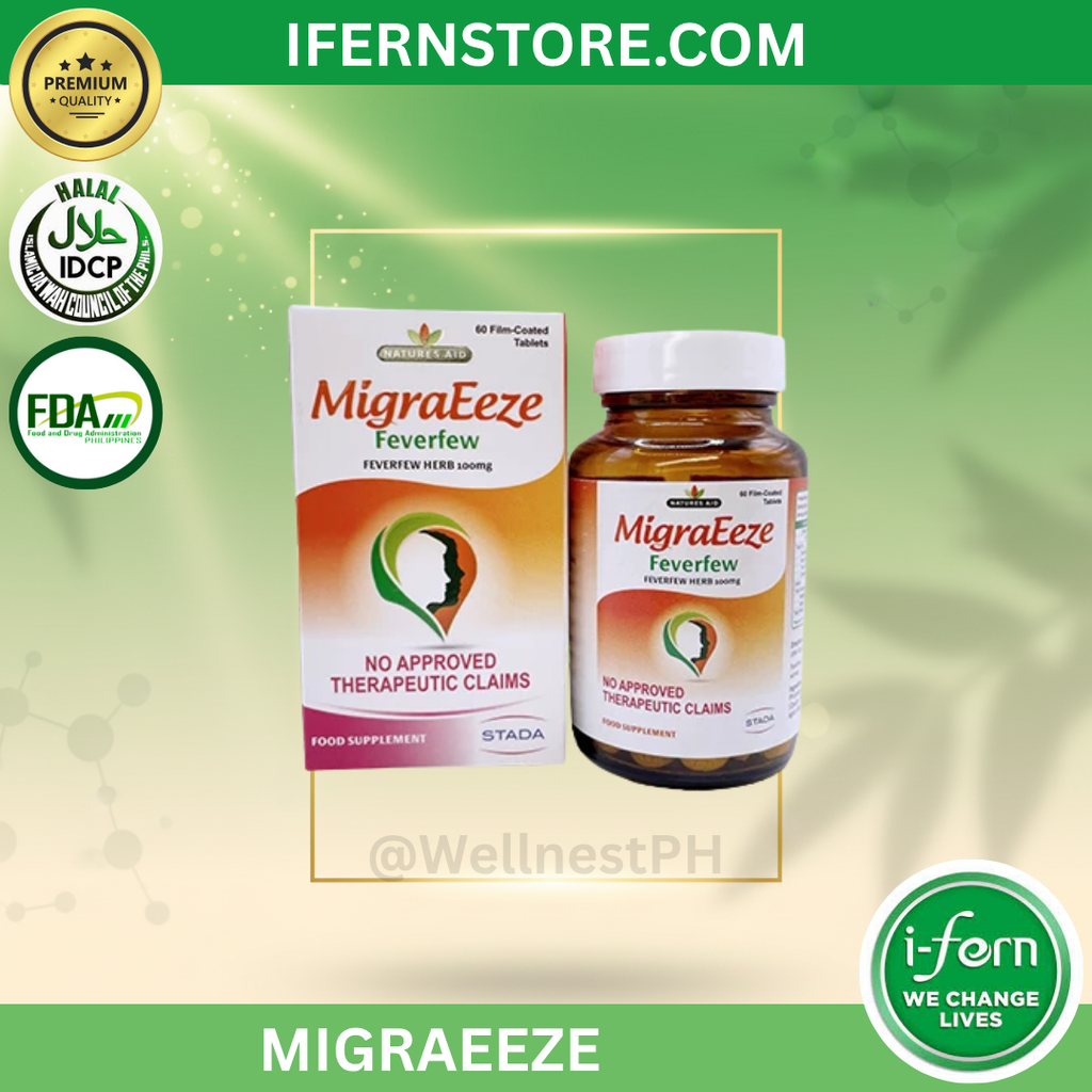 MigraEeze | Natural Migraine Relief Supplement