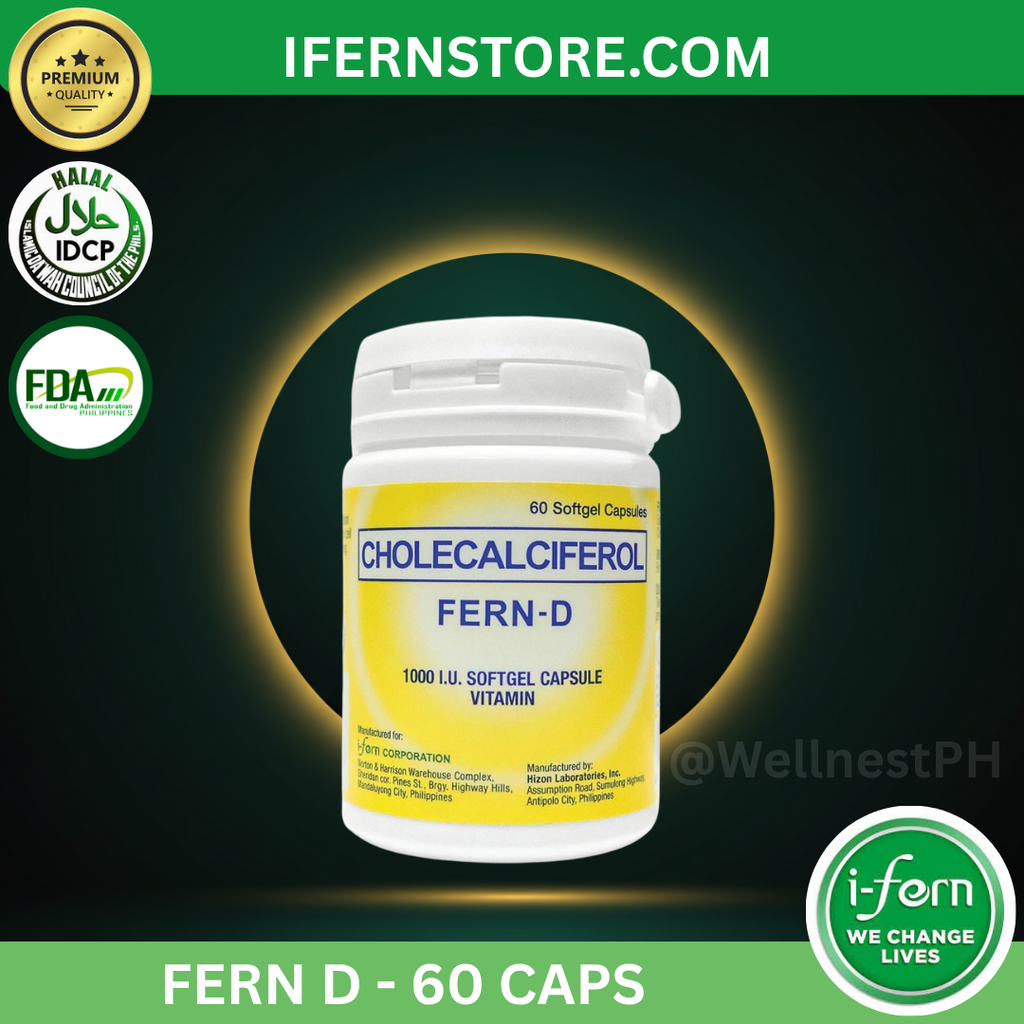 FERN-D Vitamin D3 | Boost Immunity & Bone Strength Naturally