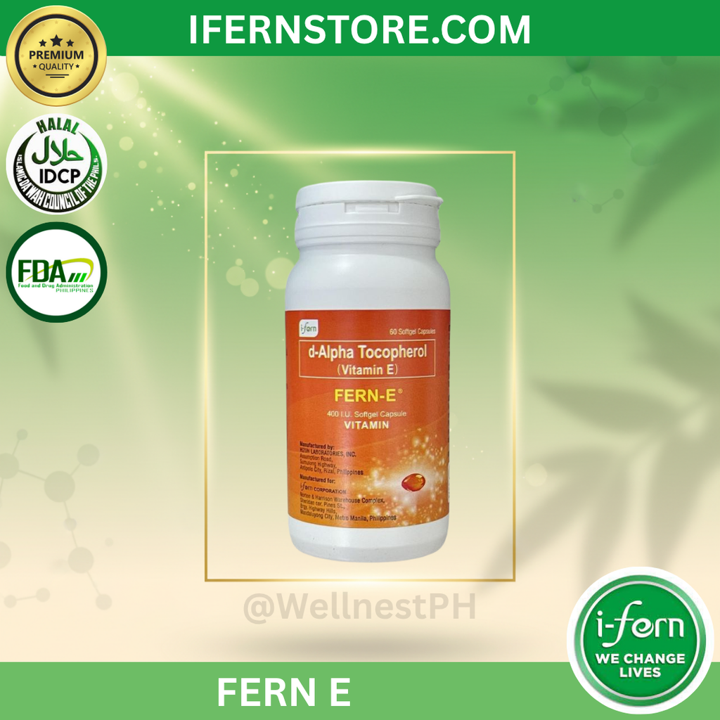 Fern E | Natural Vitamin E for Skin & Heart