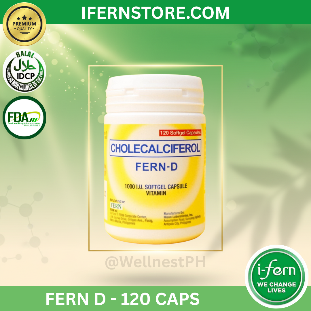 FERN-D Vitamin D3 | Boost Immunity & Bone Strength Naturally