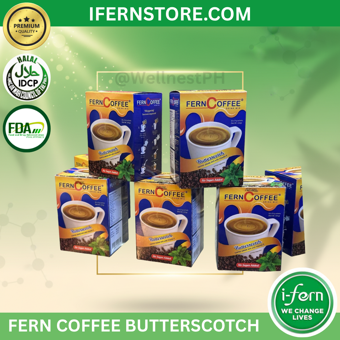 FERN Coffee Butterscotch | No Sugar Added Vit Coffee