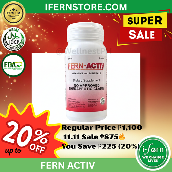FERN-ACTIV Multivitamin | Boost Energy, Immunity & Vitality Daily
