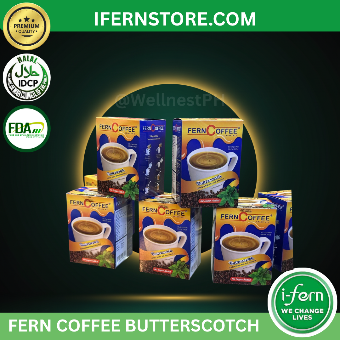 FERN Coffee Butterscotch | No Sugar Added Vit Coffee